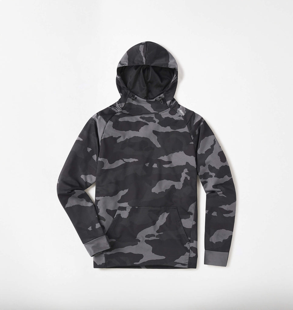 Youth Crossover Hoodie II - Black Camo