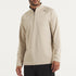 Interlock Quarter Zip - Sahara