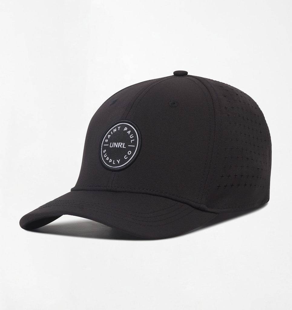 UNRL Supply Co. Snapback [Mid-Pro] - Black