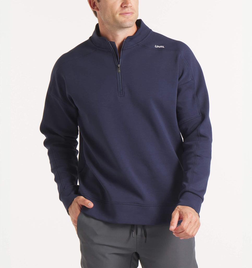 Outbound Quarter Zip - Midnight Navy