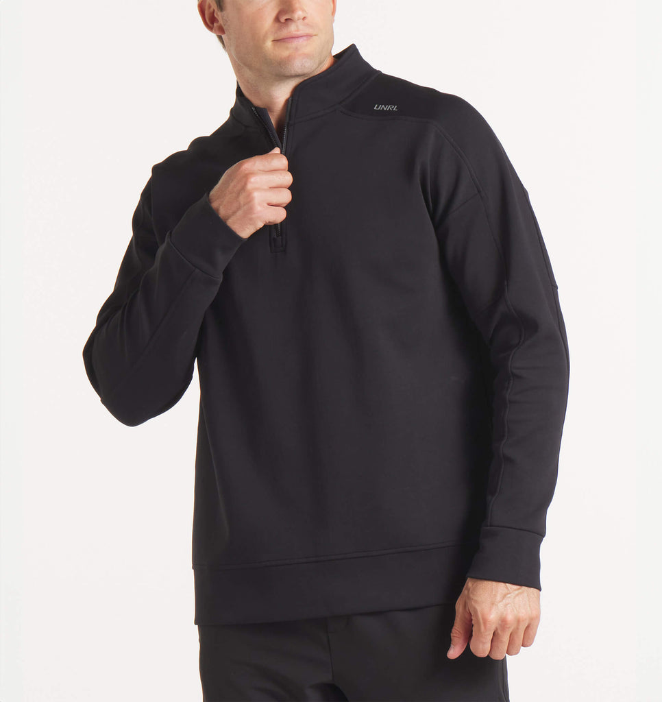 Outbound Quarter Zip - Black