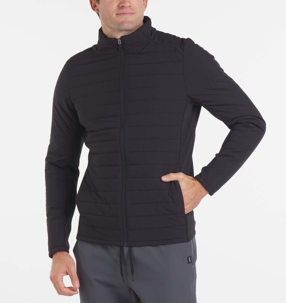 Montreal Quilted Jacket - Black