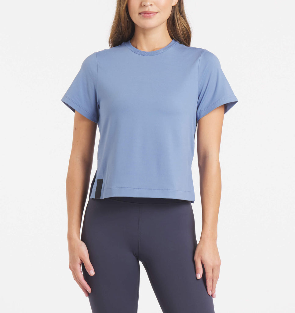 Boxy Ultra Tee - Storm Blue