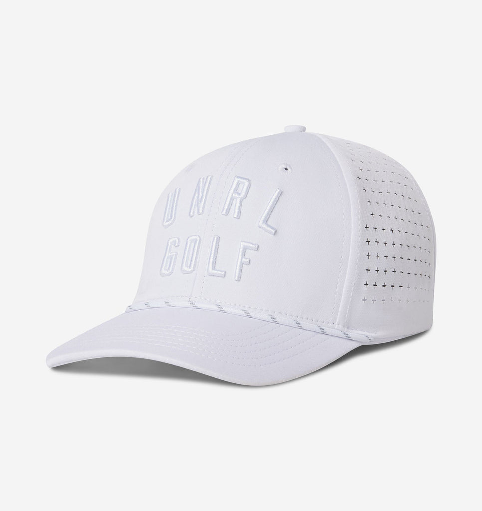 UNRL Golf Vintage Rope Snapback [Mid-Pro] - Whiteout