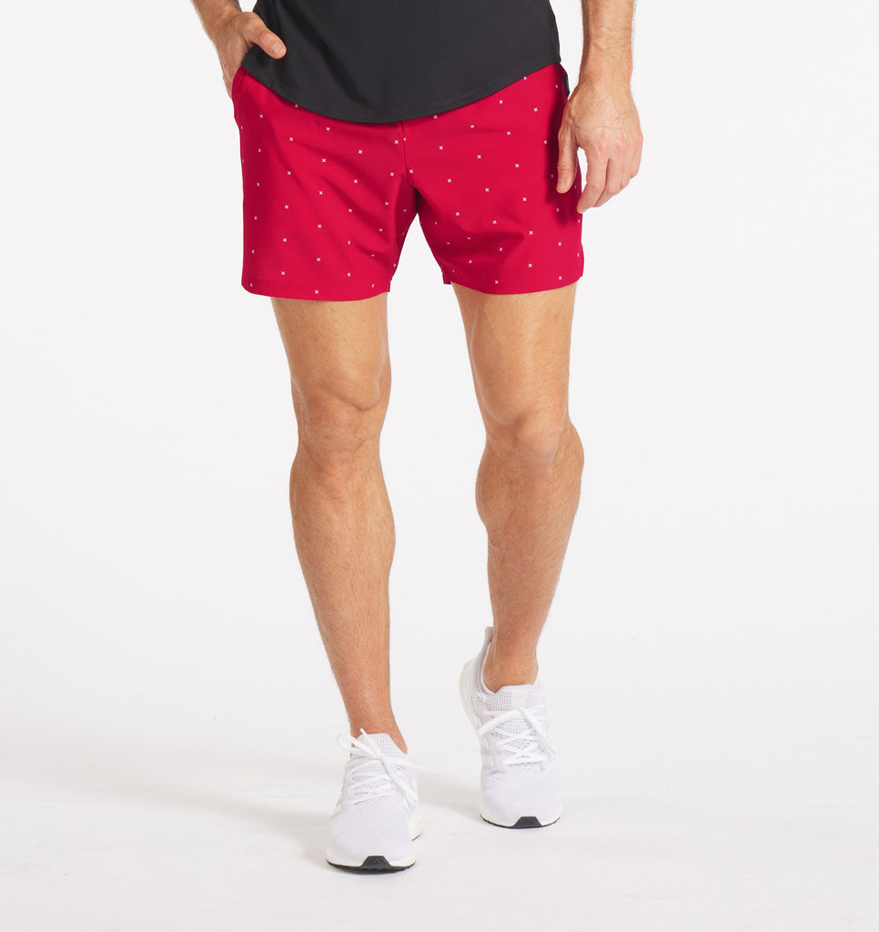 Stride Short [5.5"] - Sport Red X-Out