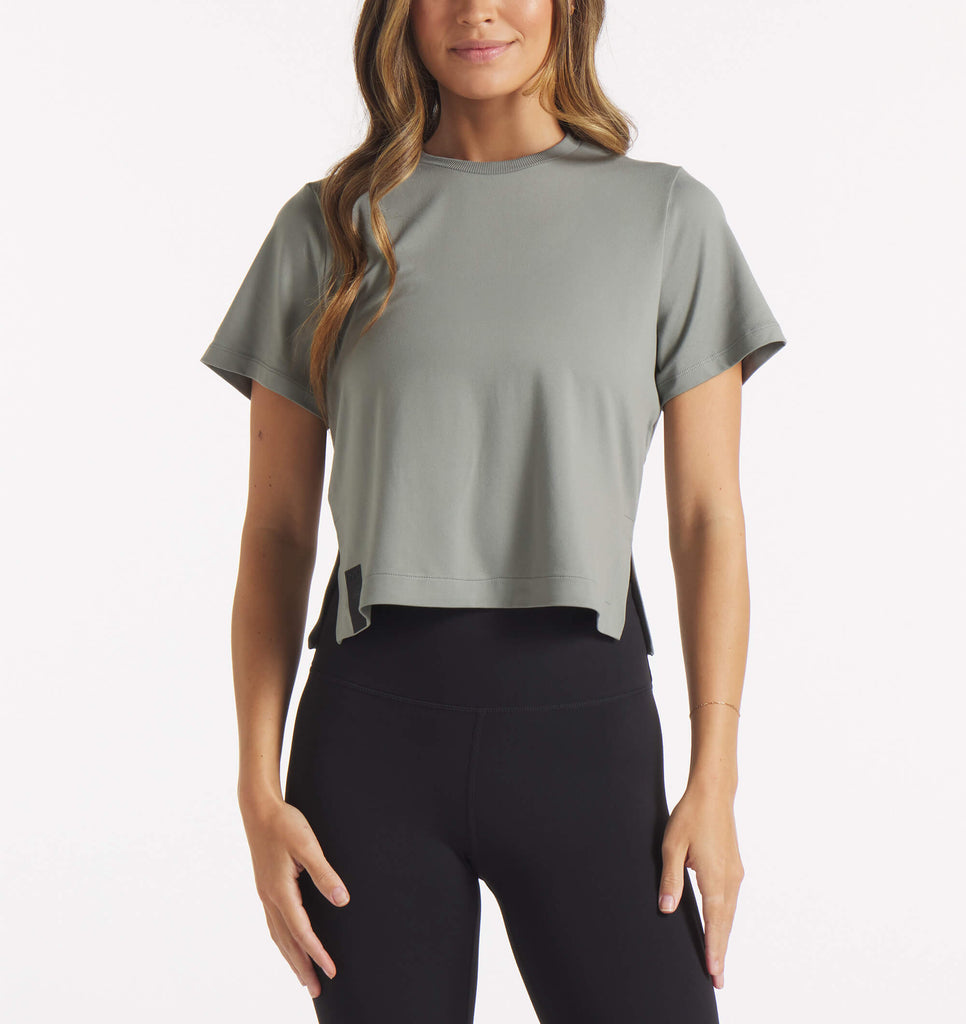 Boxy Ultra Tee - Eucalyptus