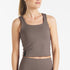 Performa Fitted Tank - Dark Taupe