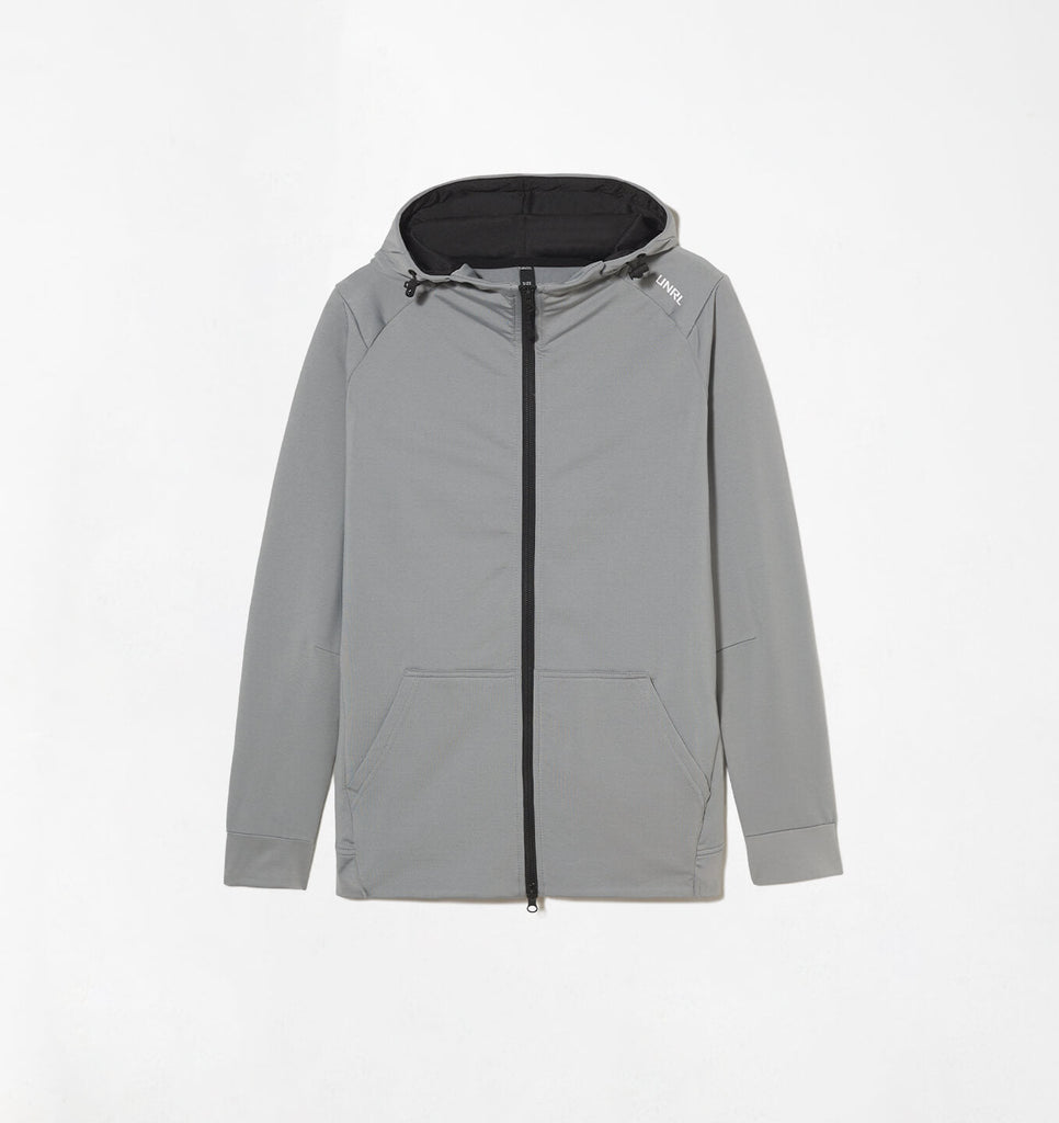 Youth Cross-Up Hoodie - Gray